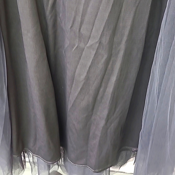 Golden Fashion Size XS-S Grey Midi Length Tutu Skirt - Picture 5 of 9